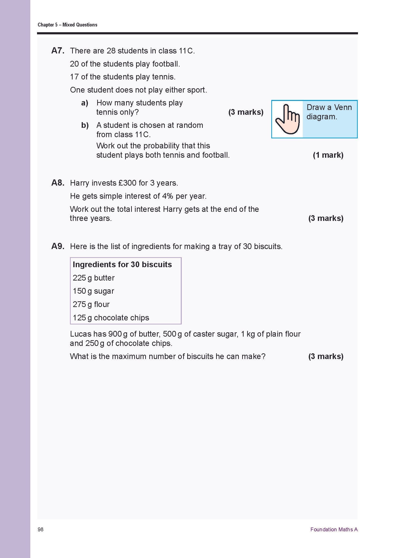 Foundation Maths A