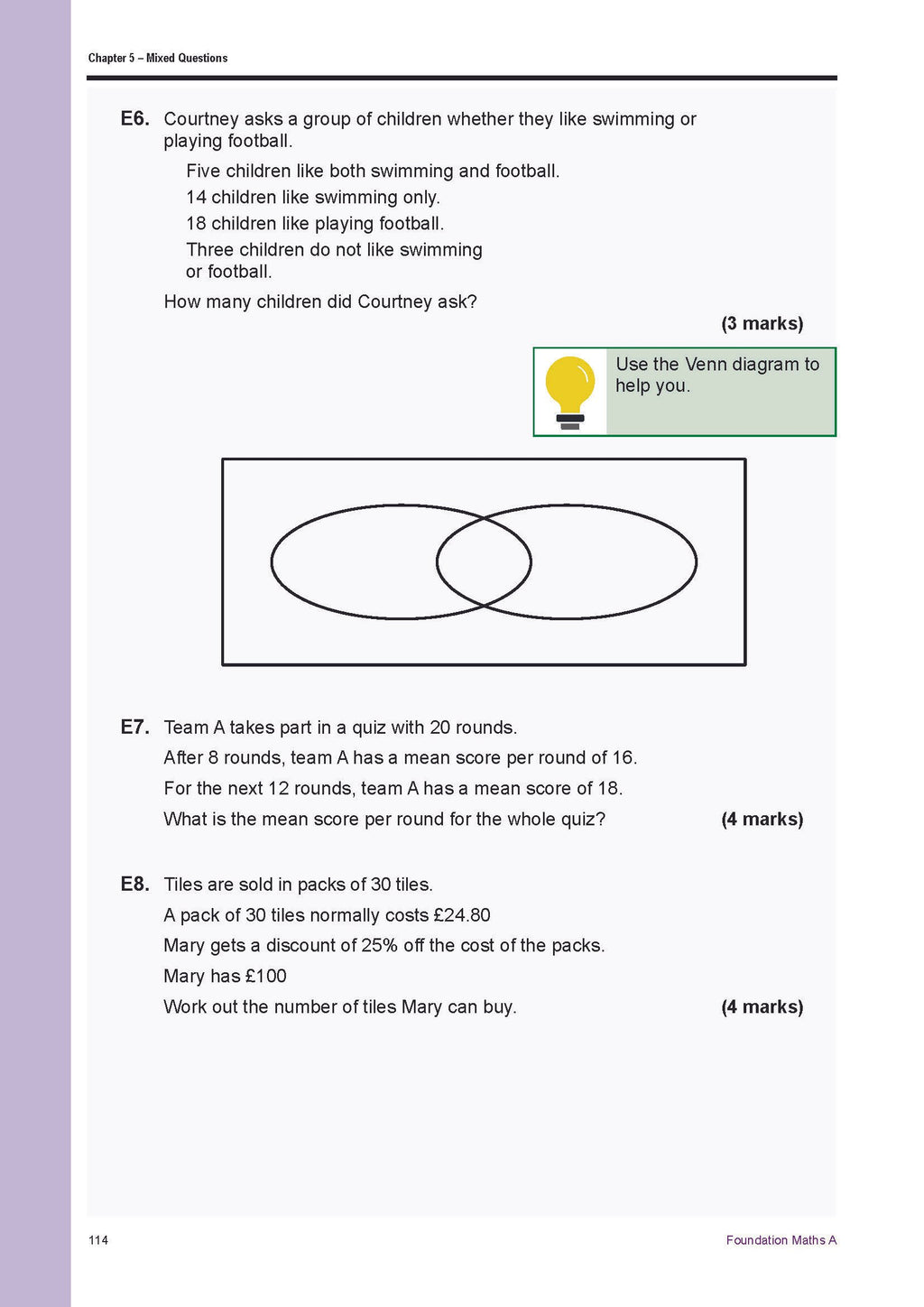 Foundation Maths A