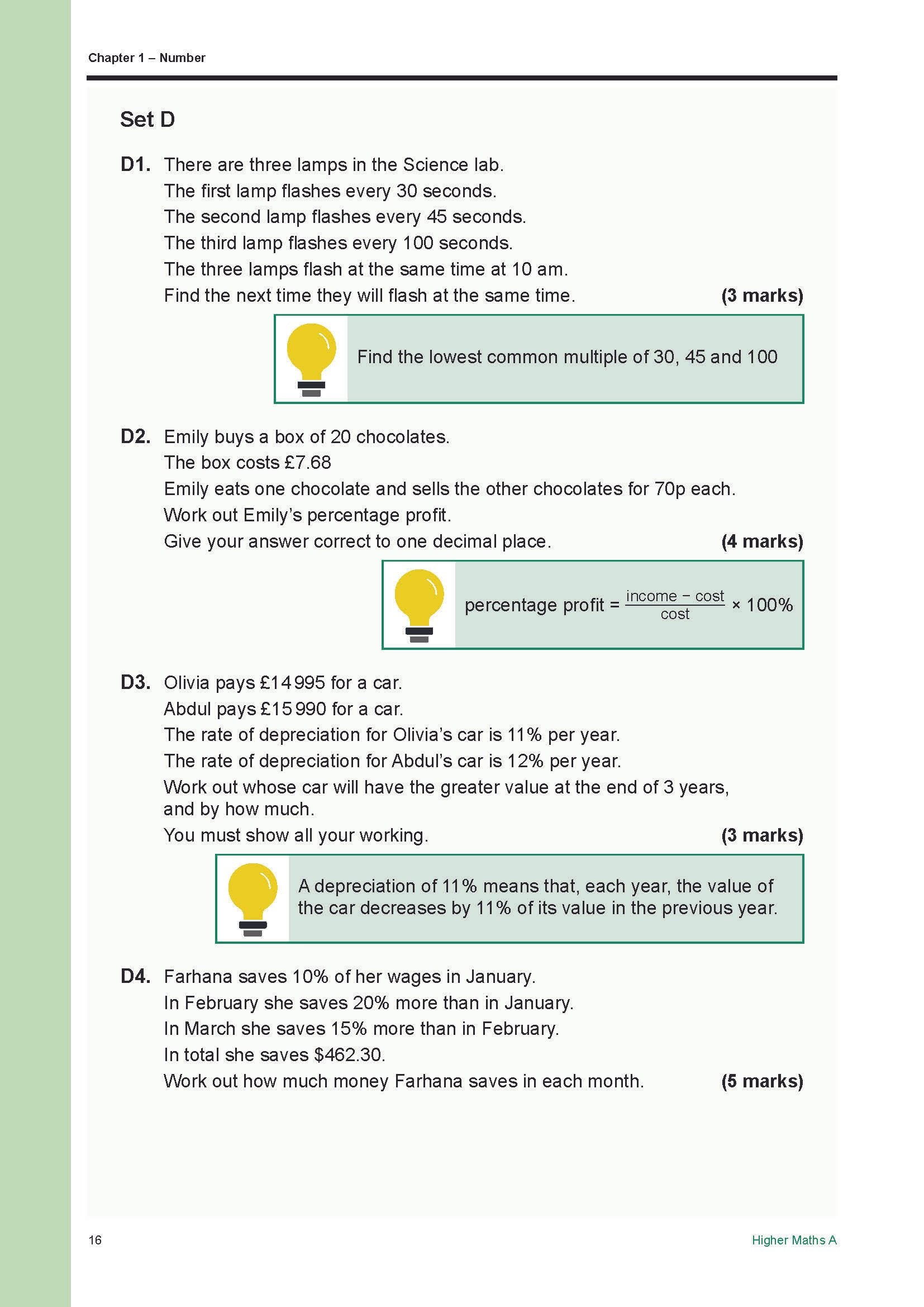 Higher Maths A