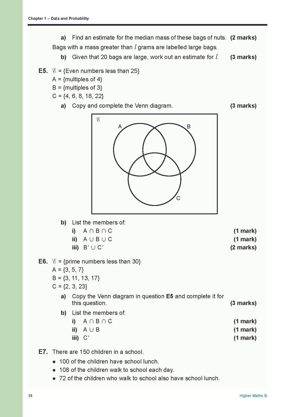 Higher Maths B