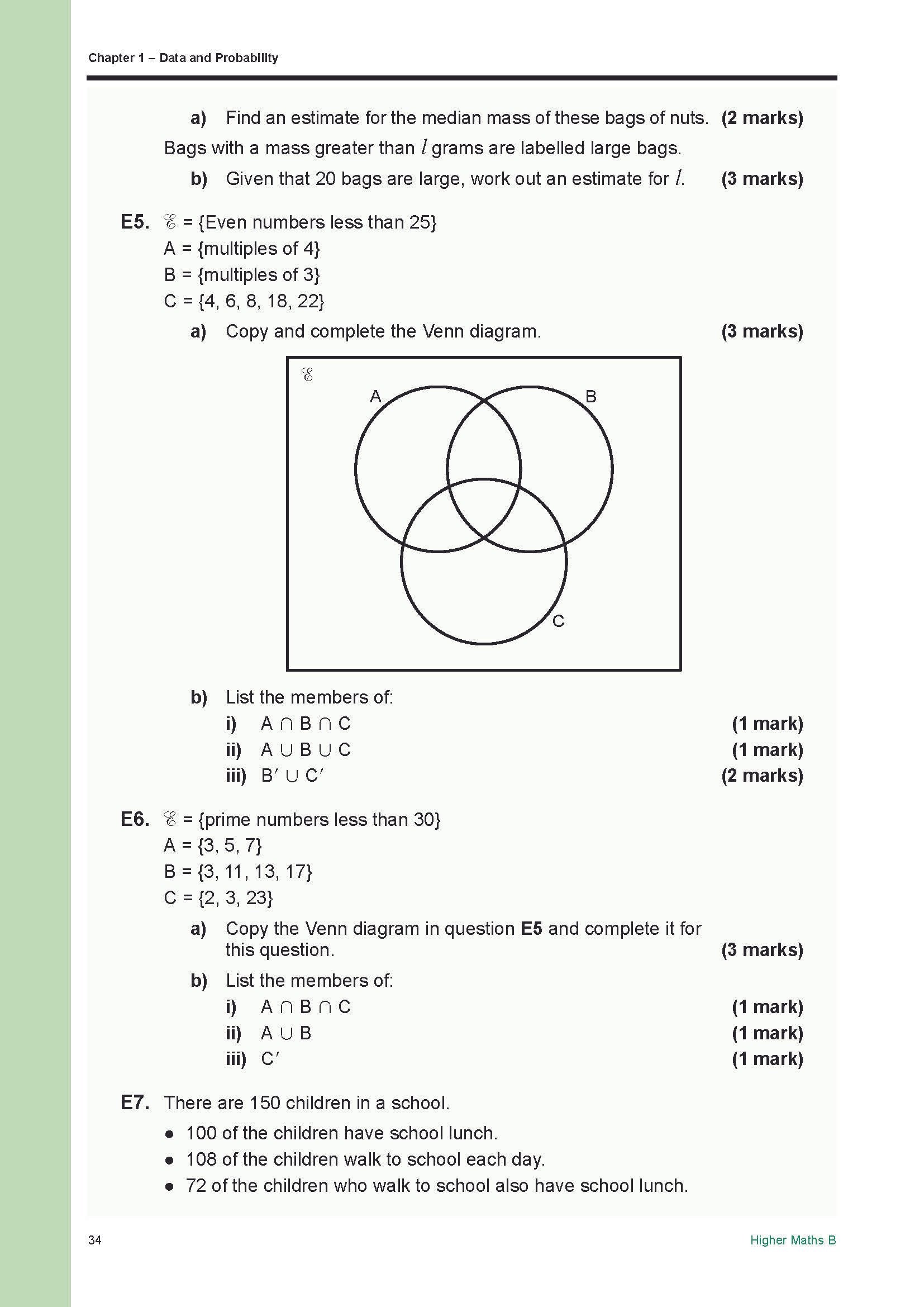 Higher Maths B