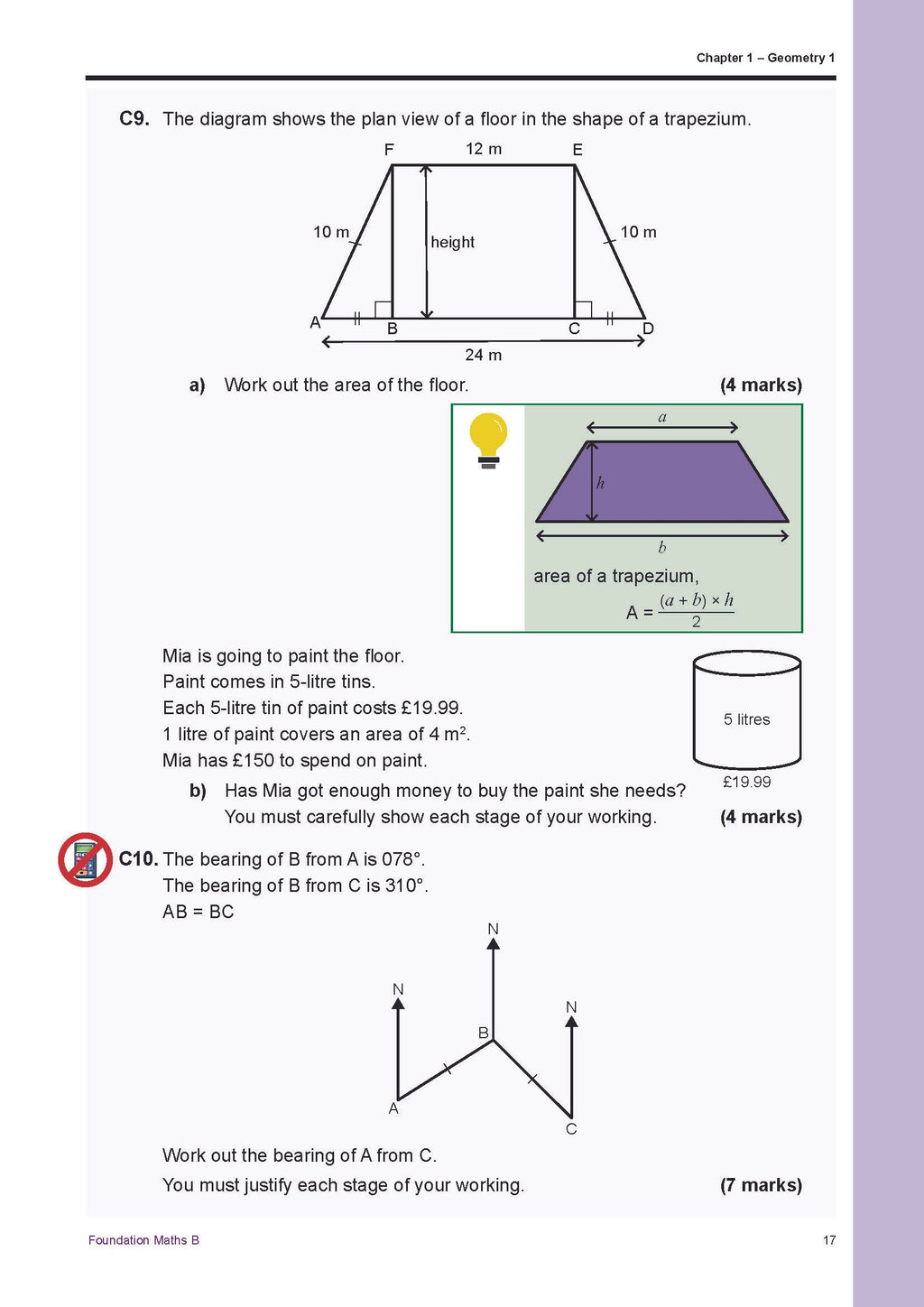Foundation Maths A & B