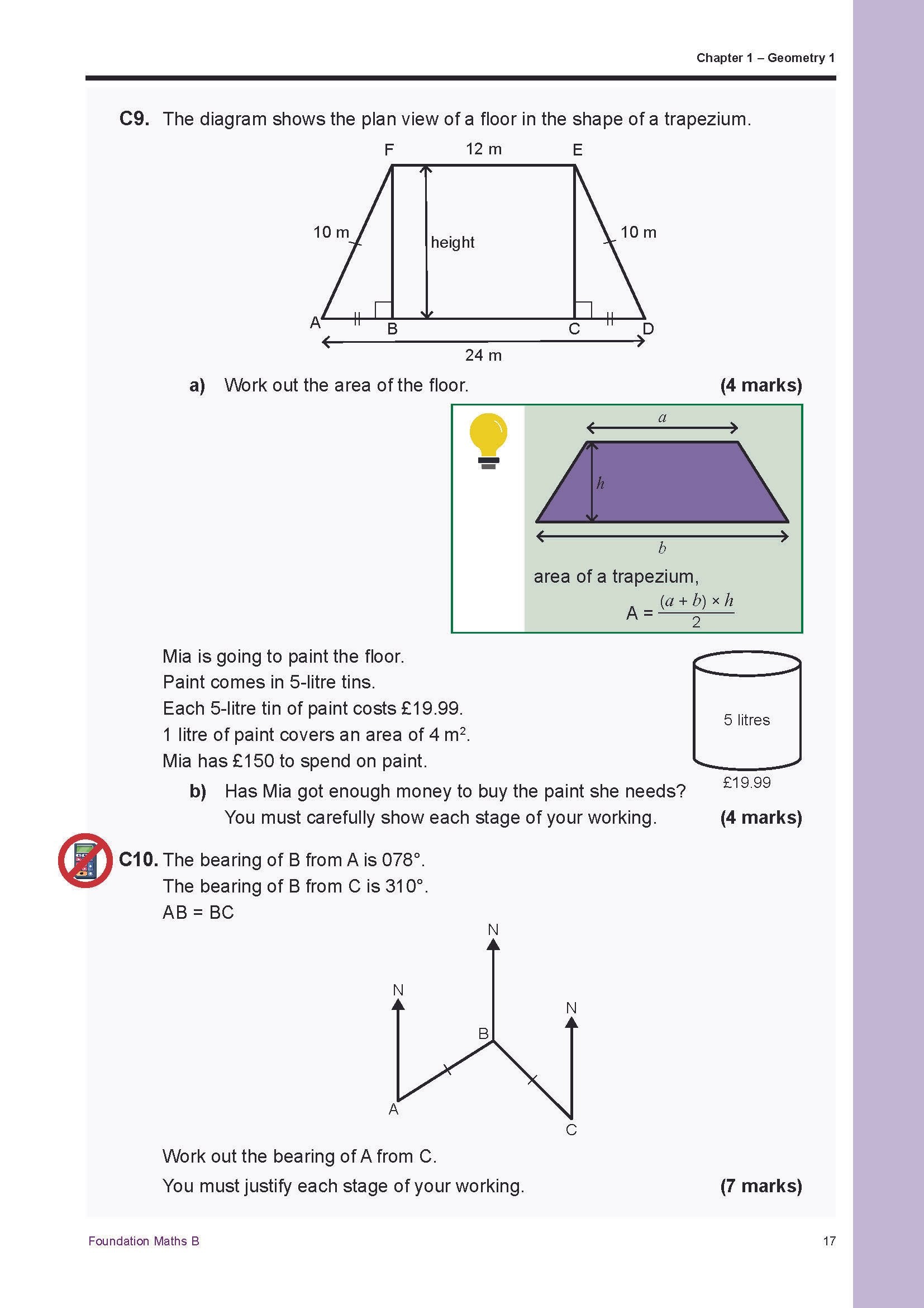 Foundation Maths A & B