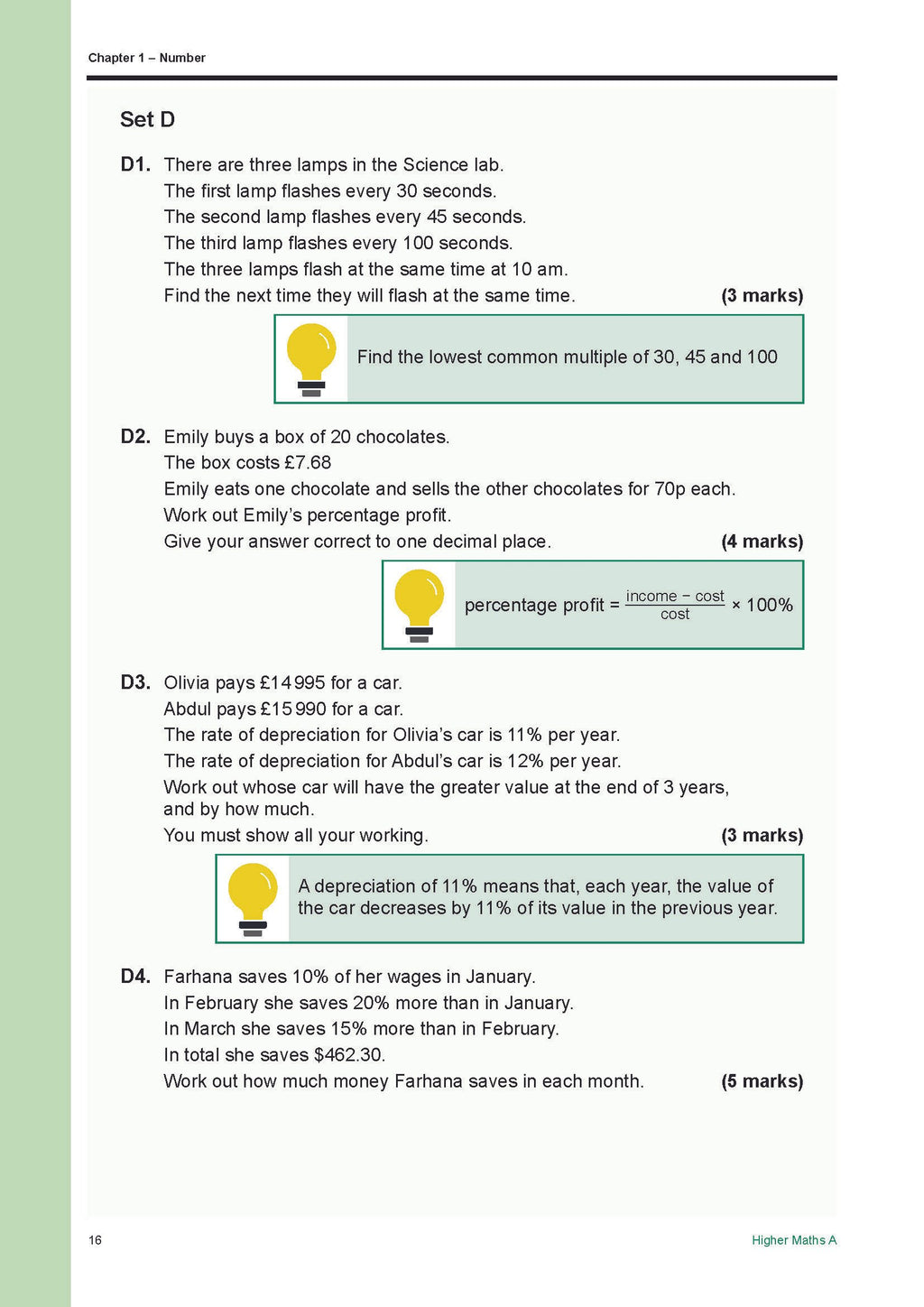 Higher Maths A & B